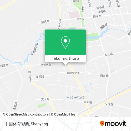 中国体育彩票 map