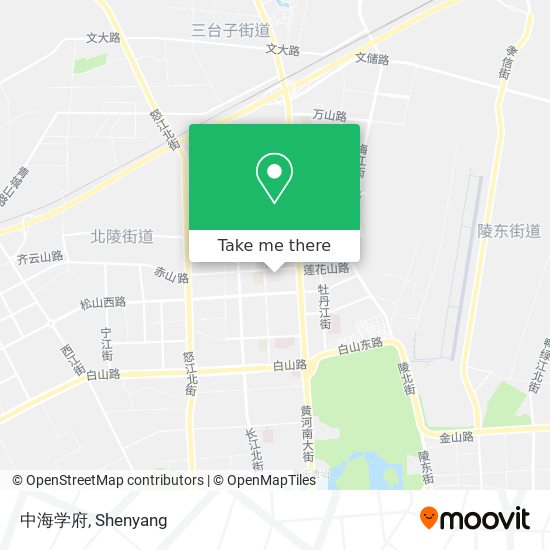 中海学府 map