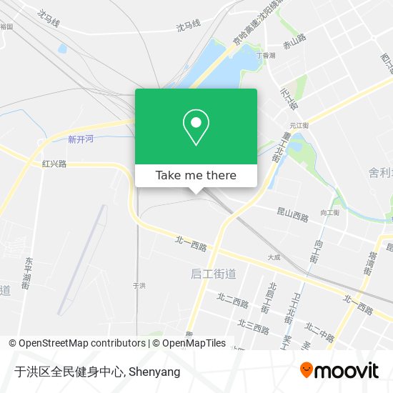 于洪区全民健身中心 map