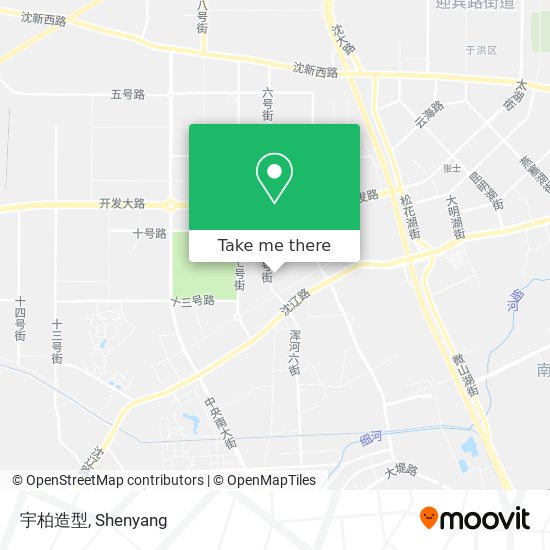 宇柏造型 map