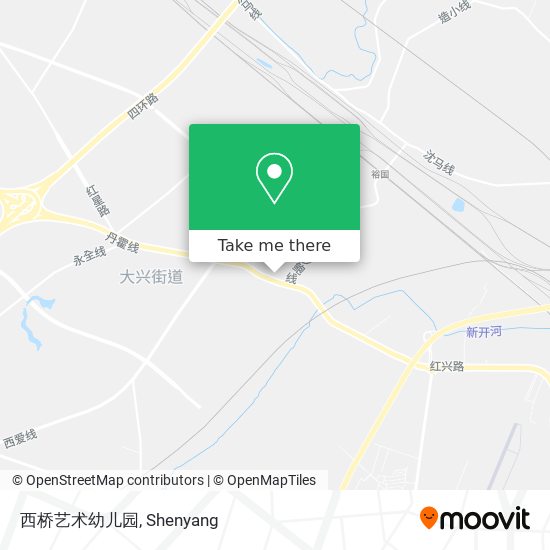 西桥艺术幼儿园 map