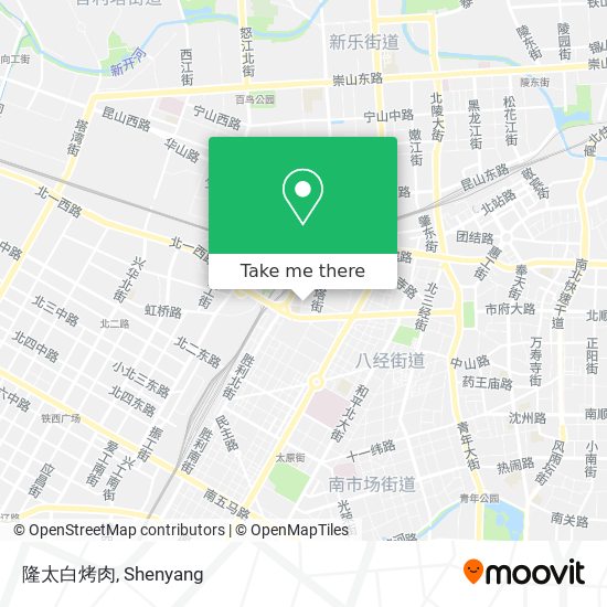 隆太白烤肉 map