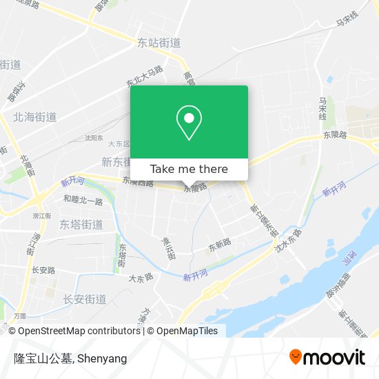 隆宝山公墓 map