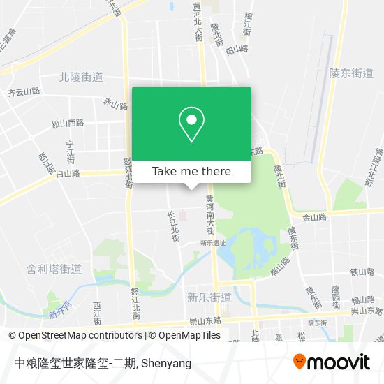 中粮隆玺世家隆玺-二期 map