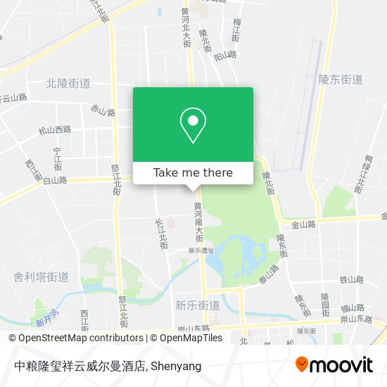 中粮隆玺祥云威尔曼酒店 map