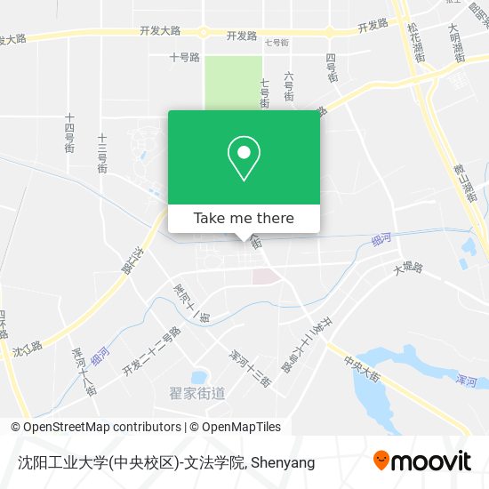 沈阳工业大学(中央校区)-文法学院 map