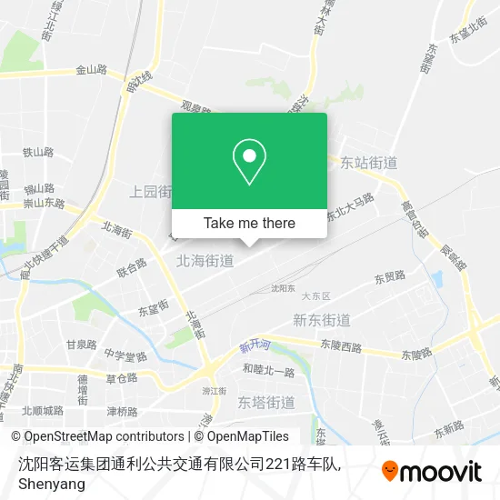 沈阳客运集团通利公共交通有限公司221路车队 map