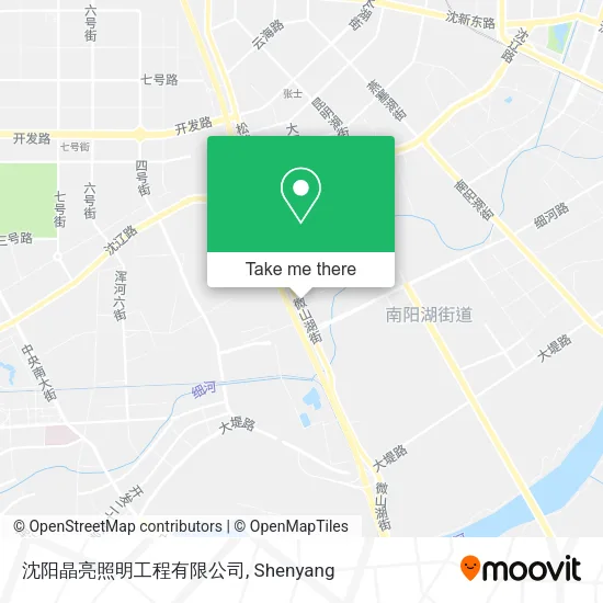 沈阳晶亮照明工程有限公司 map