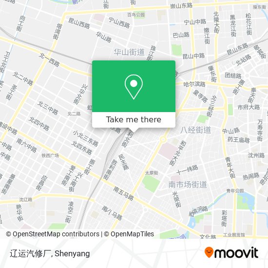 辽运汽修厂 map