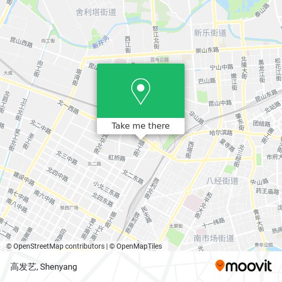 高发艺 map