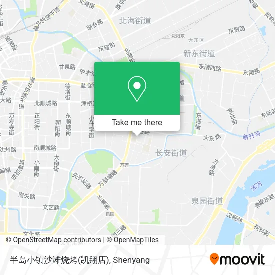 半岛小镇沙滩烧烤(凯翔店) map