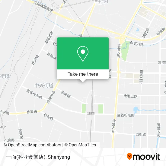 一面(科亚食堂店) map