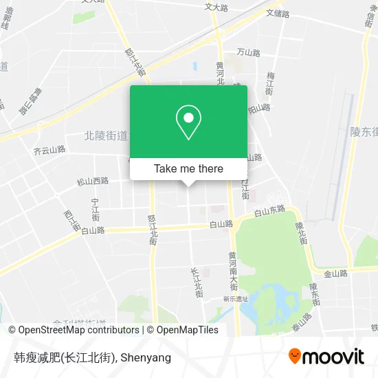 韩瘦减肥(长江北街) map
