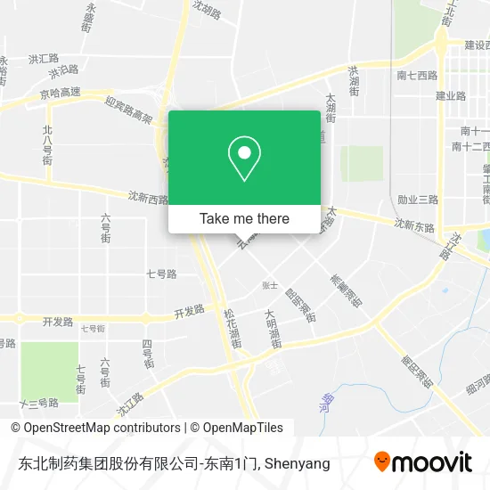 东北制药集团股份有限公司-东南1门 map