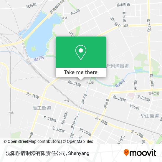 沈阳船牌制漆有限责任公司 map