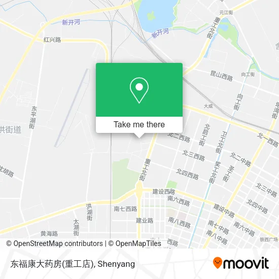 东福康大药房(重工店) map