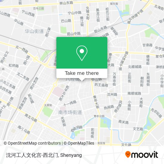 沈河工人文化宫-西北门 map