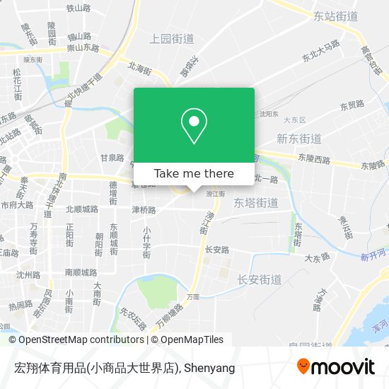 宏翔体育用品(小商品大世界店) map