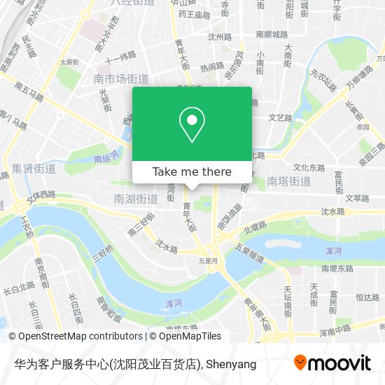 华为客户服务中心(沈阳茂业百货店) map