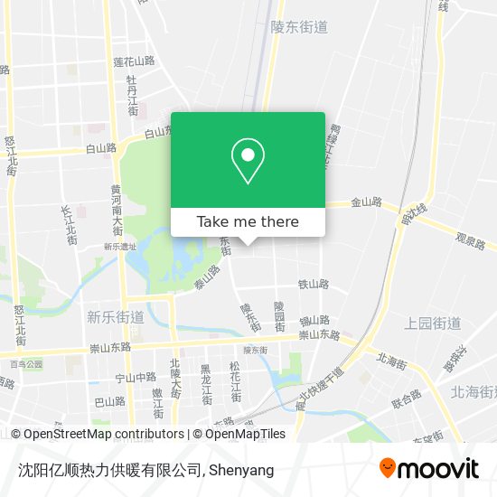 沈阳亿顺热力供暖有限公司 map