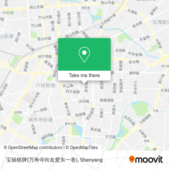 宝丽棋牌(万寿寺街友爱东一巷) map