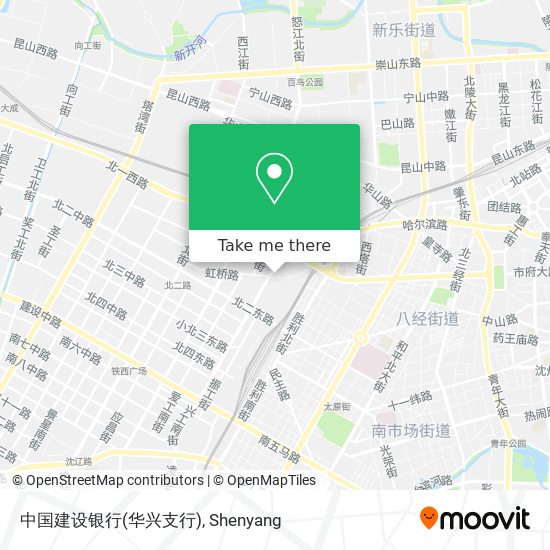 中国建设银行(华兴支行) map
