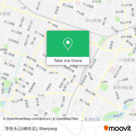 犟骨头(云峰街店) map
