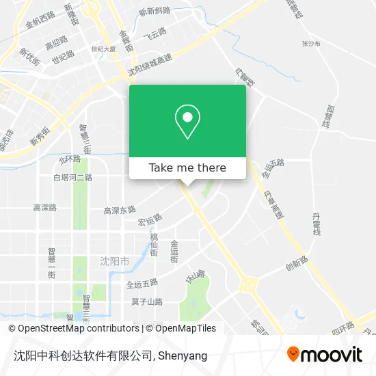 沈阳中科创达软件有限公司 map