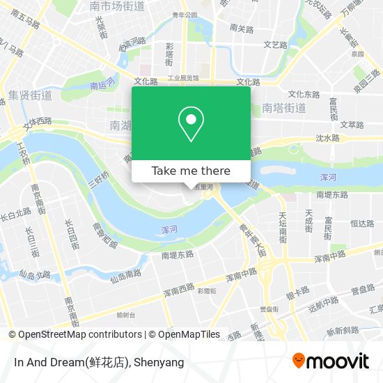 In And Dream(鲜花店) map