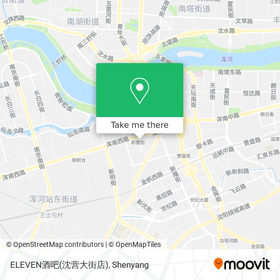 ELEVEN酒吧(沈营大街店) map