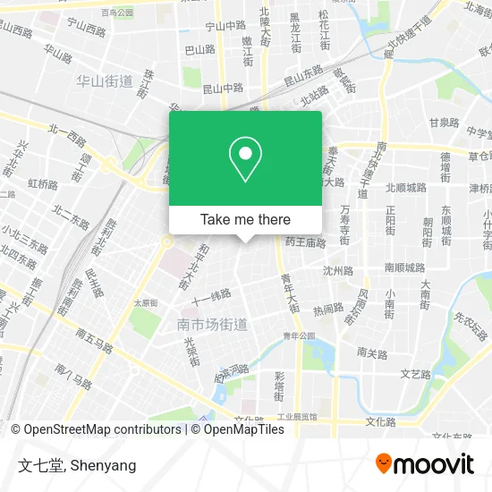 文七堂 map