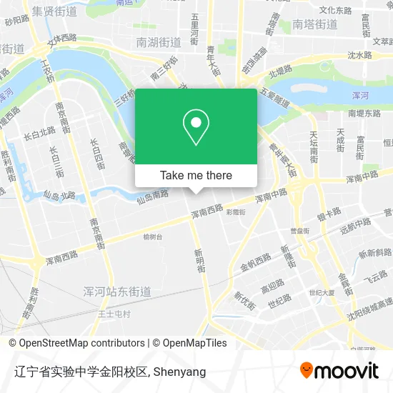 辽宁省实验中学金阳校区 map