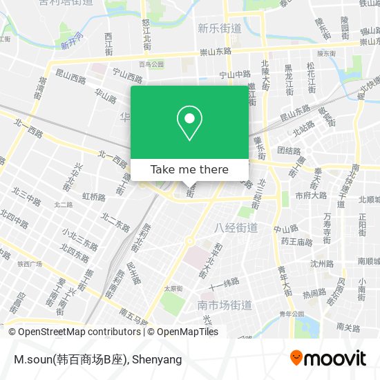 M.soun(韩百商场B座) map