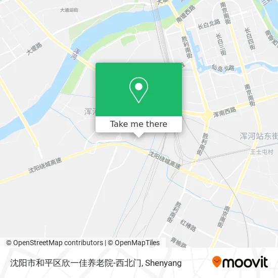 沈阳市和平区欣一佳养老院-西北门 map
