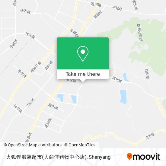 火狐狸服装超市(大商佳购物中心店) map
