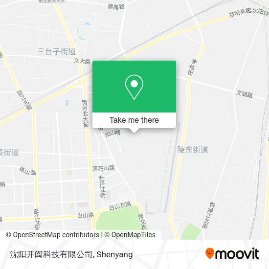 沈阳开阖科技有限公司 map