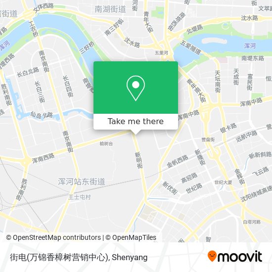 街电(万锦香樟树营销中心) map