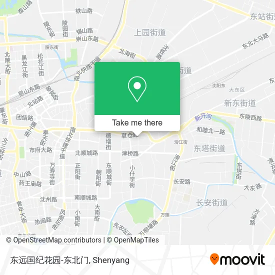 东远国纪花园-东北门 map