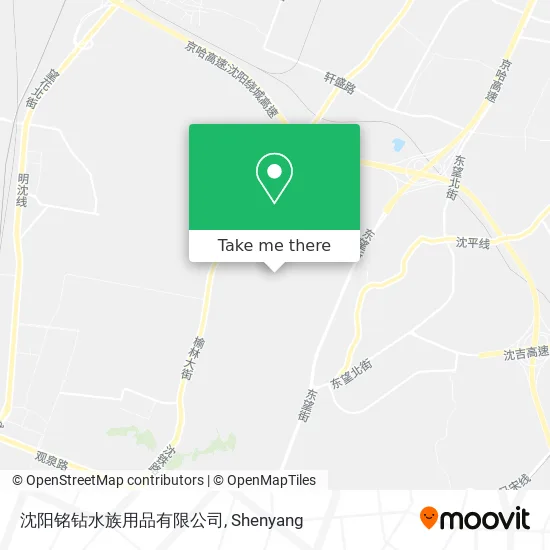 沈阳铭钻水族用品有限公司 map