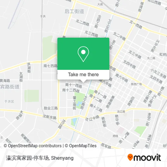 瀛滨寓家园-停车场 map