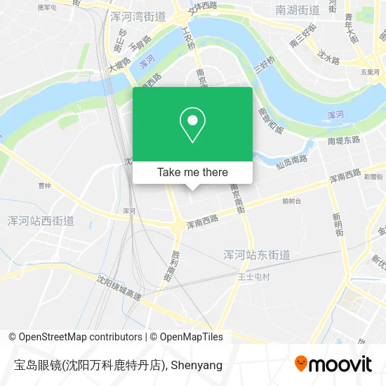 宝岛眼镜(沈阳万科鹿特丹店) map