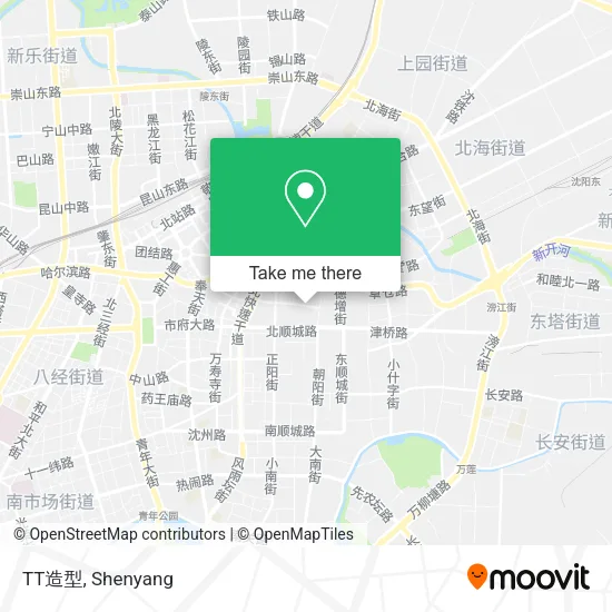 TT造型 map