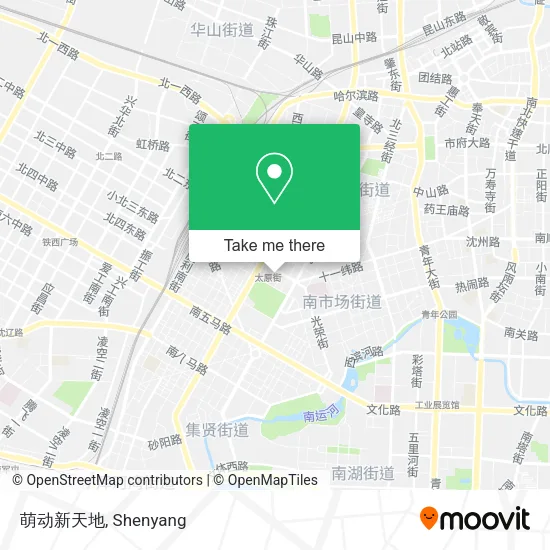 萌动新天地 map