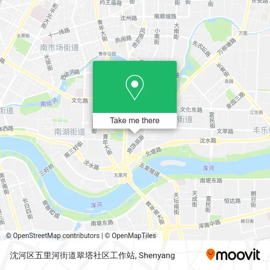 沈河区五里河街道翠塔社区工作站 map