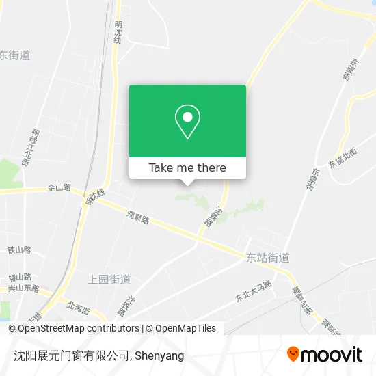 沈阳展元门窗有限公司 map