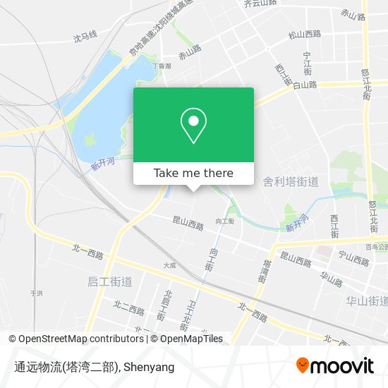 通远物流(塔湾二部) map