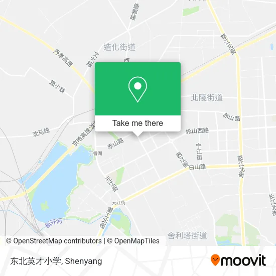 东北英才小学 map