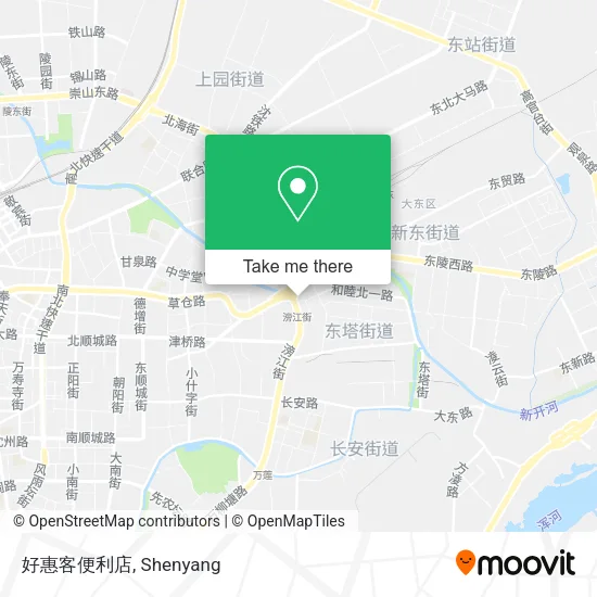 好惠客便利店 map