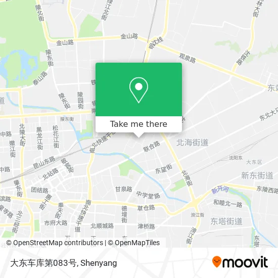 大东车库第083号 map