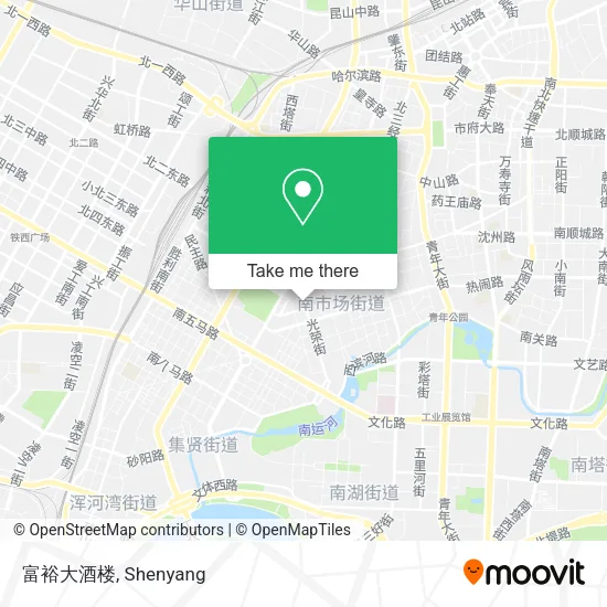 富裕大酒楼 map